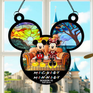 Cheeky Couple Suncatcher - Personalized Anniversary Gifts For Couple 04OHLU140625-Homacus