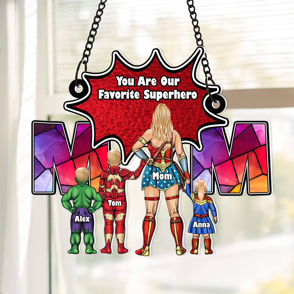 Personalized Gifts For Mom Suncatcher Ornament 02OHDT260225PA-Homacus