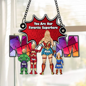 Personalized Gifts For Mom Suncatcher Ornament 02OHDT260225PA-Homacus