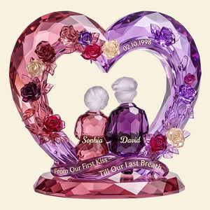 Growing Old Together Couple Light Box - Personalized Anniversary Gift For Couples 02TOTN111225-Homacus