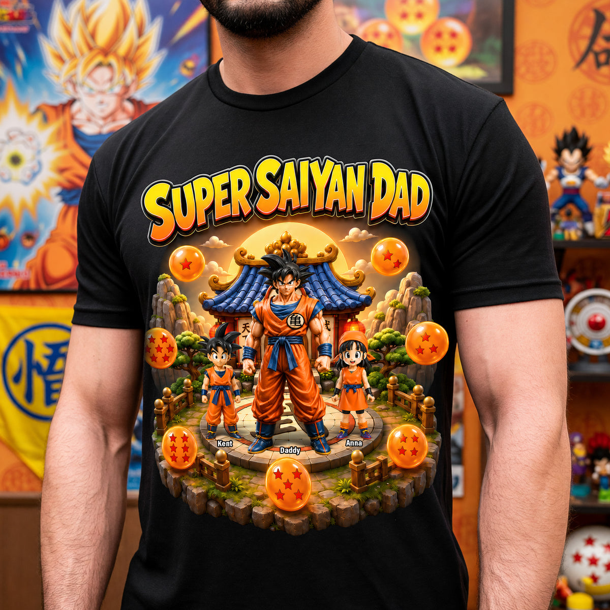 Legend Warrior Dad And Kids Shirt - Personalized Gifts For Father's Day Shirt 06TOQN160526-Homacus