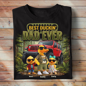 Wandering Duck Dad Squad Shirt - Personalized Gifts For Off-road Loving Dad 02qhqn180526-Homacus