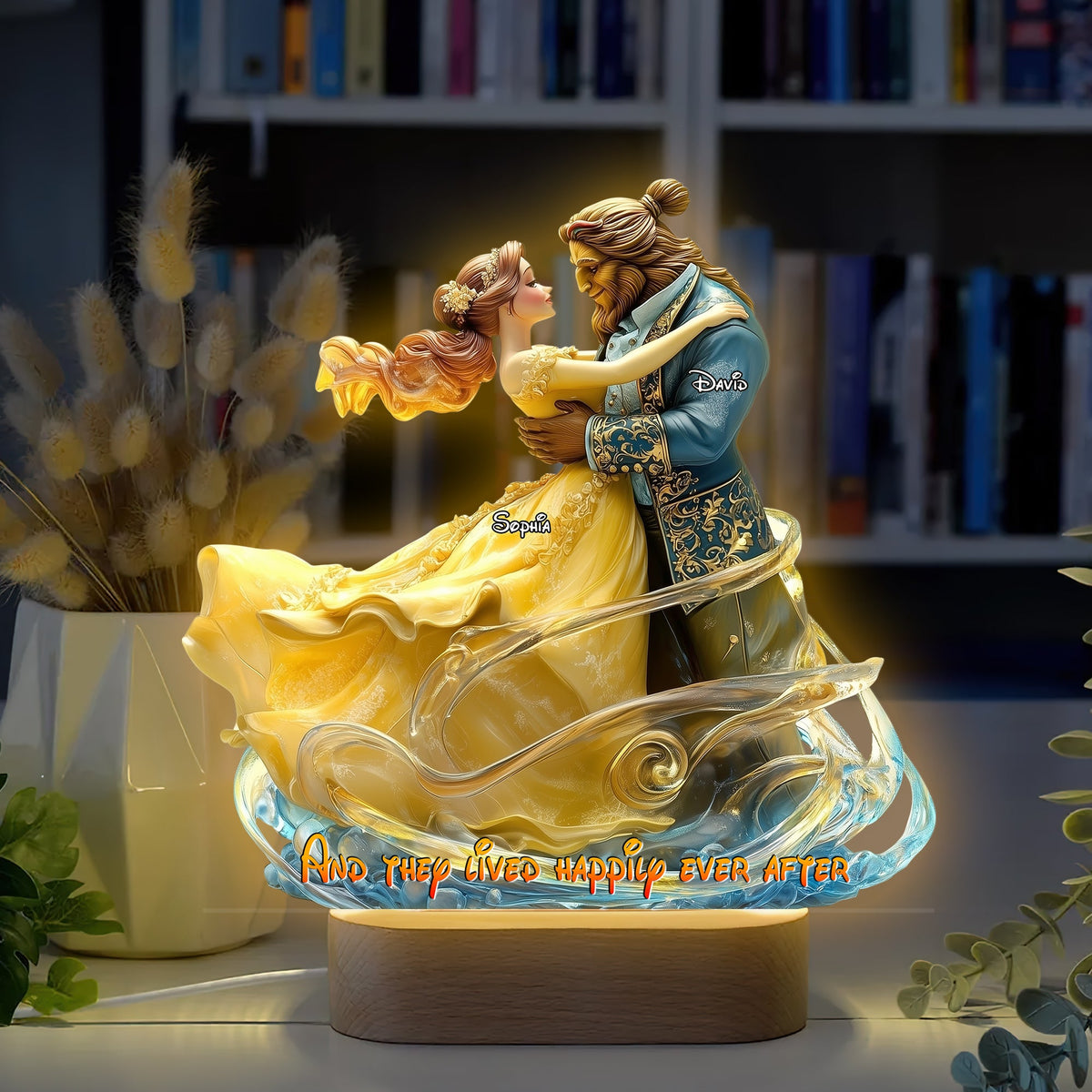 Cartoon Couple Led Light - Personalized Gifts For Couple 04tgtn290525-Homacus