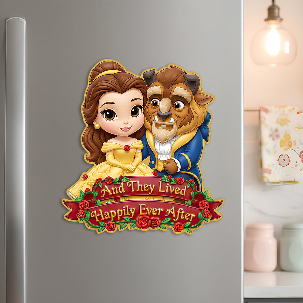Happily Ever After Fridge Magnet Gifts For Couple 06HUDT261125-Homacus