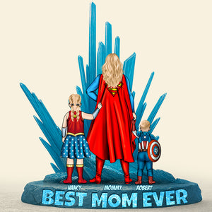 Power Mom Plaque – Personalized Christmas Gifts For Mom 03ohdt100425pa-Homacus