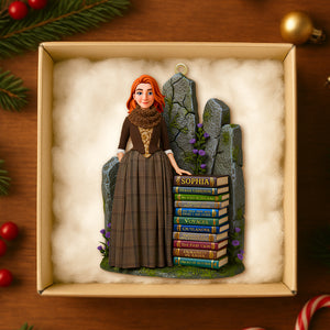 Personalized Gifts For Book Lovers Christmas Ornament 01hutn171025-Homacus