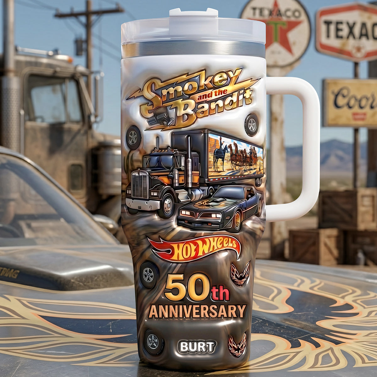 Cool 50th Anniversary Tumbler - Personalized Gifts 01tgta180526-Homacus