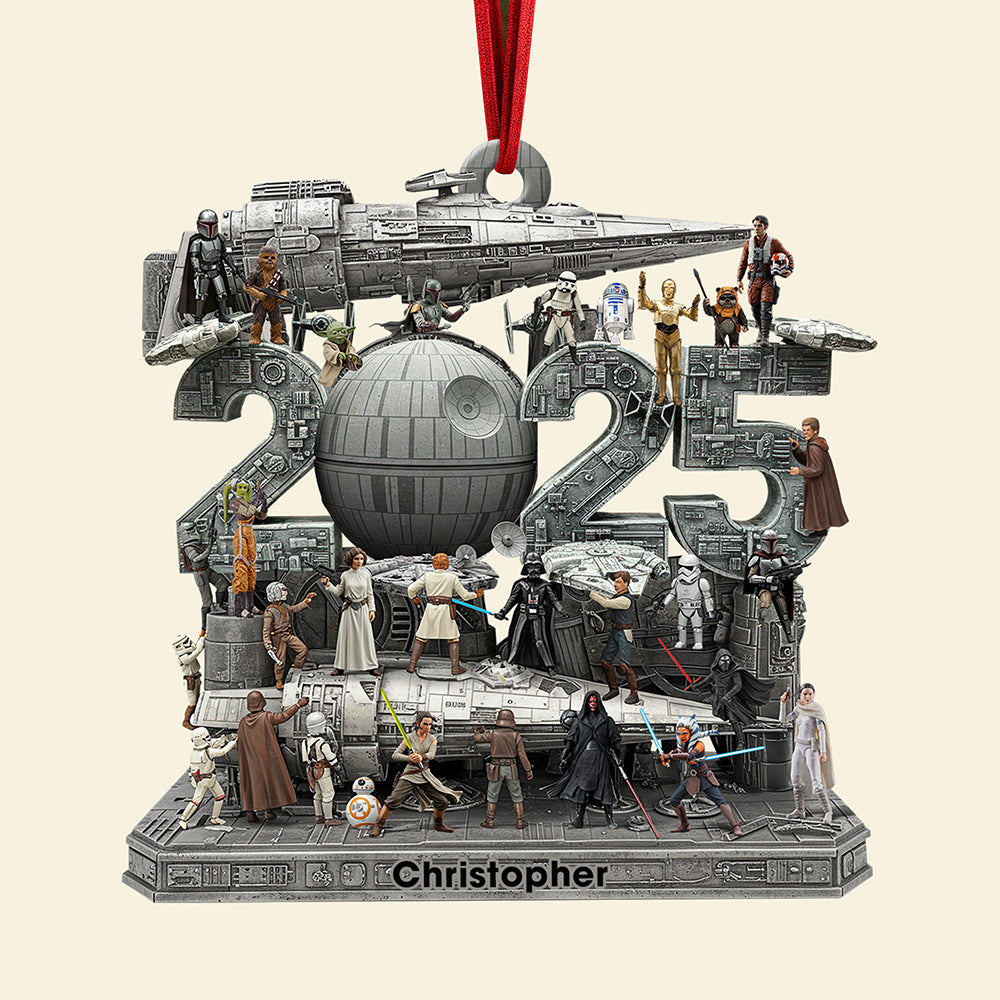 Cosmic Christmas Troop Ornament - Personalized Gifts For Movie Fans 02qhqn130925-Homacus