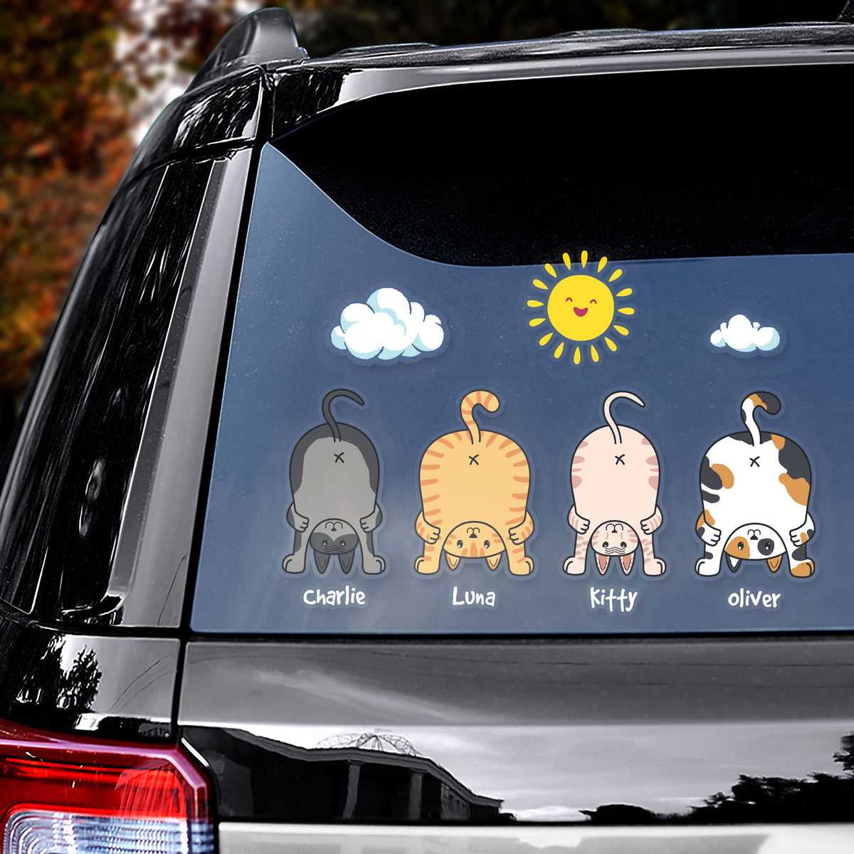 Personalized Gifts For Cat Lover Decal 06ACQN020724-Homacus