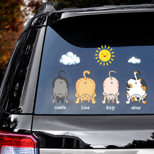 Personalized Gifts For Cat Lover Decal 06ACQN020724-Homacus