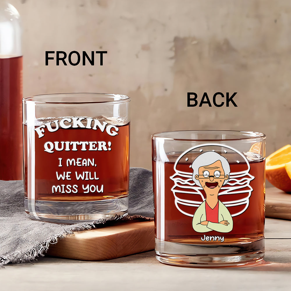 Personalized Gifts For Coworkers Whiskey Glass 01TGMH130225HG-Homacus