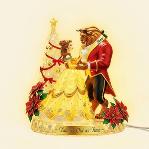 Dancing Couple Christmas Custom Shape Acrylic Light Box - Personalized Gifts For Couple 01pgta121125-Homacus