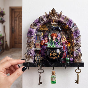 Eccentric Witch Key Hanger, Personalized Gifts For Witch Lovers 03qhta250726