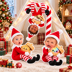 Custom Photo Baby Christmas Pillow - Personalized Gifts For Christmas 05naqn261026-Homacus