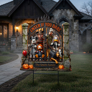 Trick Or Treat Plastic Rectangle Yard Sign - Personalized Gifts For Halloween 03toqn080826