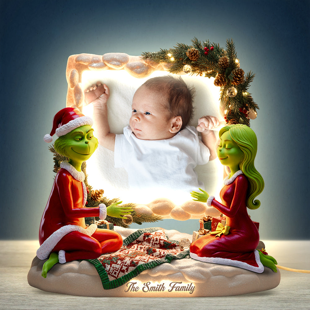 Cozy Holiday Acrylic Light Box - Custom Photo Gifts For Family 05PAQN071125-Homacus