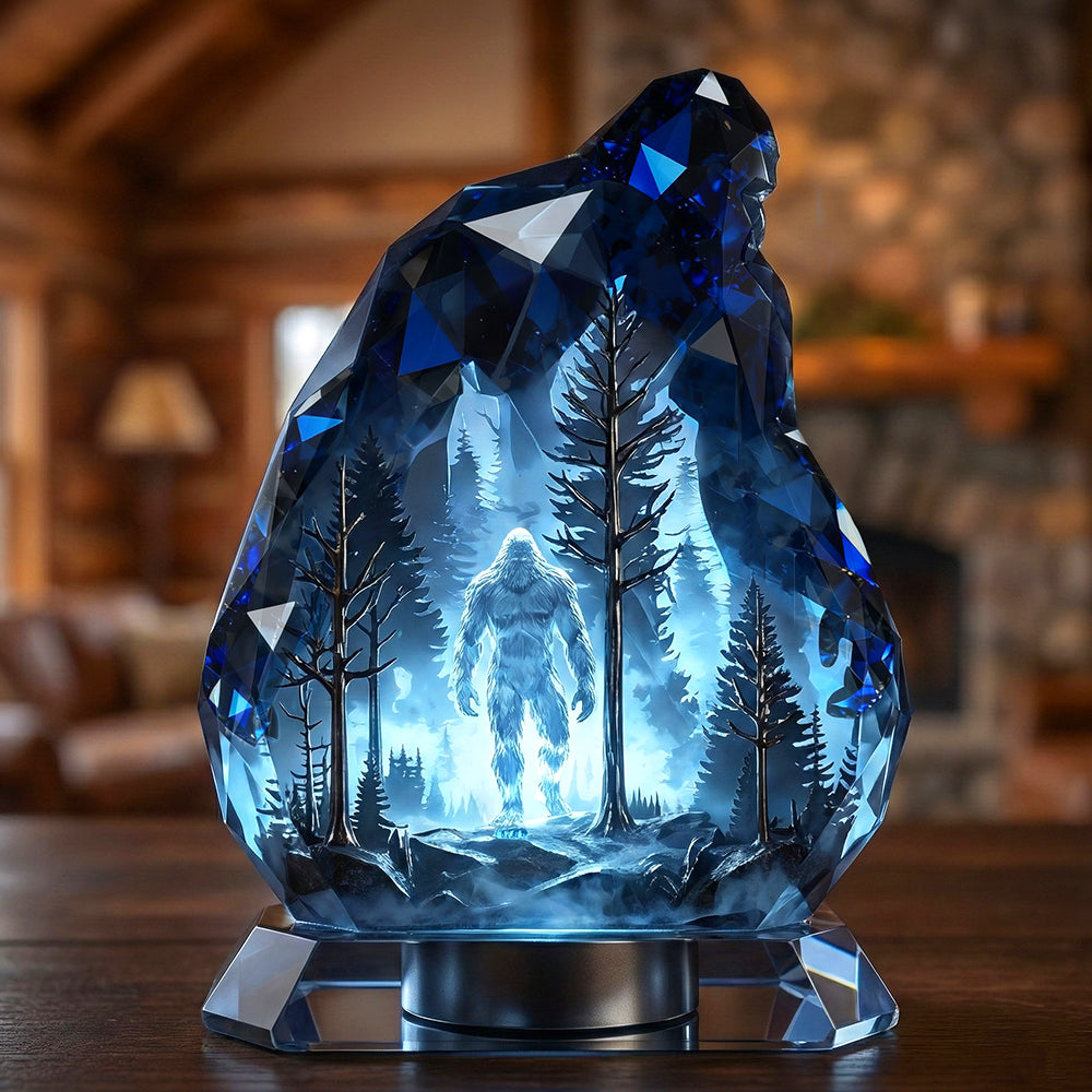 Mysterious Sasquatch Light Box, Personalized Gifts For Bigfoot Seekers 03qhtn181225-Homacus