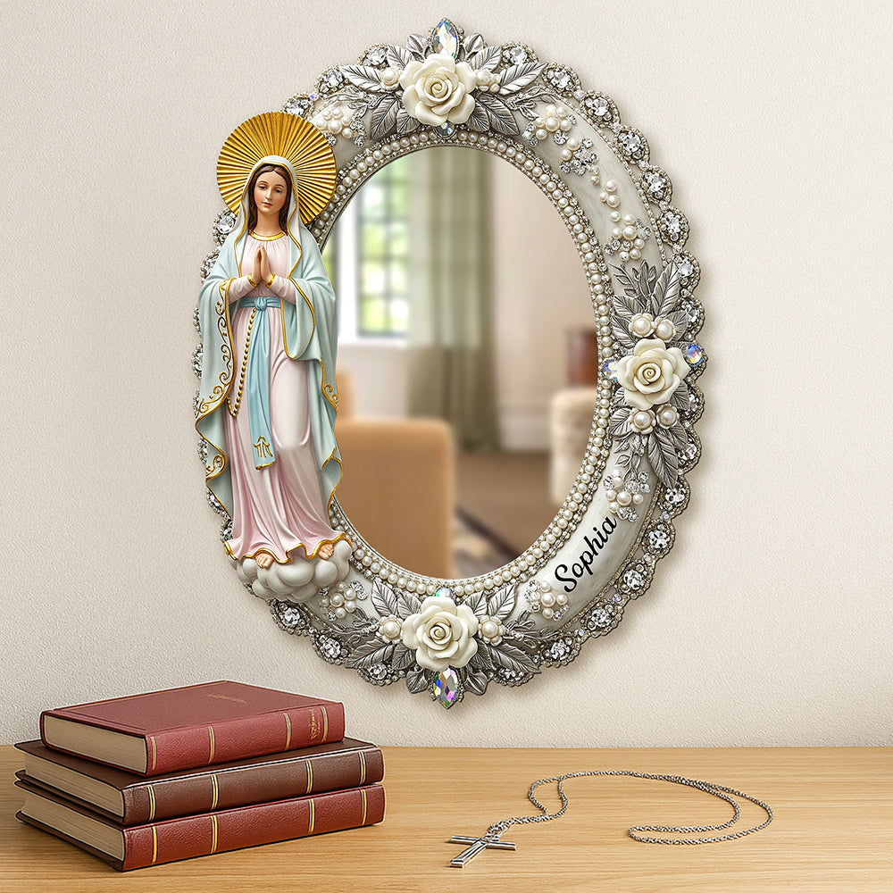 Personalized Gifts For Virgin Mary Lovers Mirror 06naqn240725-Homacus