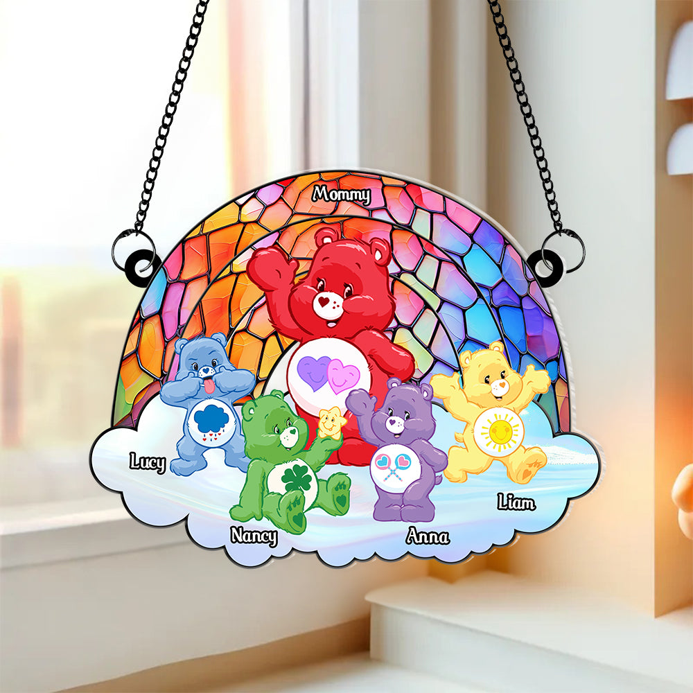 Personalized Gifts For Mom Suncatcher Ornament 04NAPU230424-Homacus