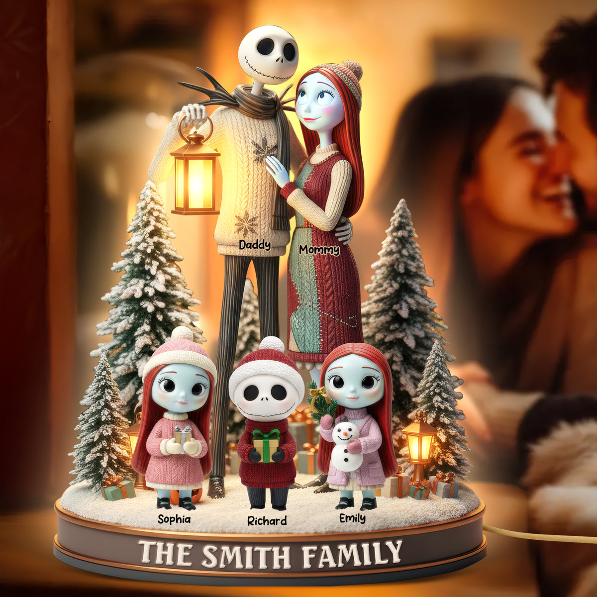 Family Acrylic Light Box - Personalized Gifts For Family 03pgqn061125-Homacus