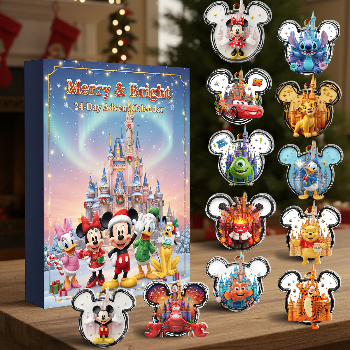 Custom Characters Christmas Advent Calendar Blind Box - Personalized Gifts 05hulu071125-Homacus