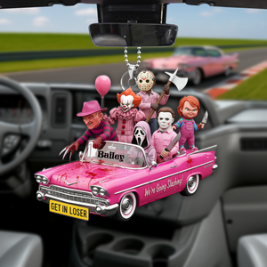 Horror Characters Car Ornament - Personalized Gifts For Horrror Movie Fans 03NALU050825-Homacus