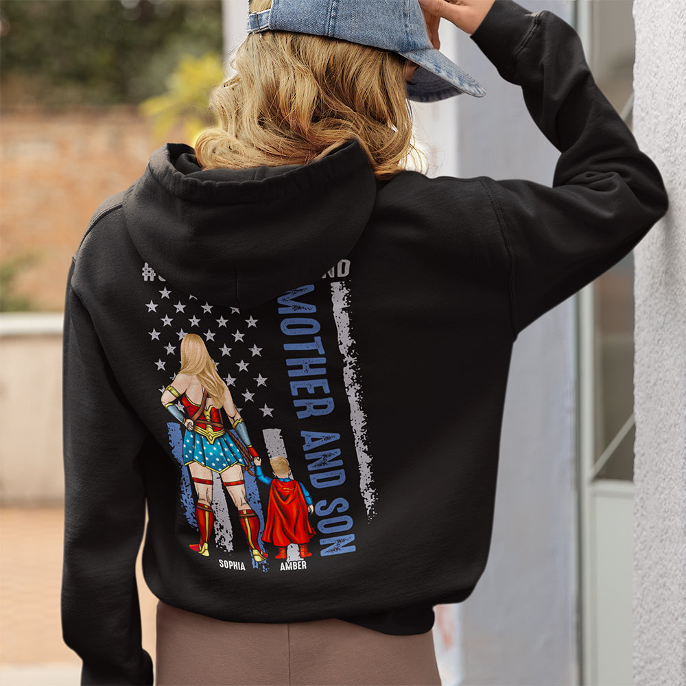 Personalized Gifts For Mom Shirt Unbreakable Bond Mother And Son 05acdt250324pa-Homacus