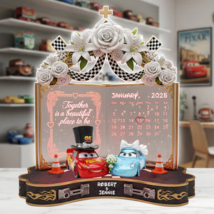 Wedding Car Couple Plaque - Personalized Gifts For Couple 01ohlu270625-Homacus