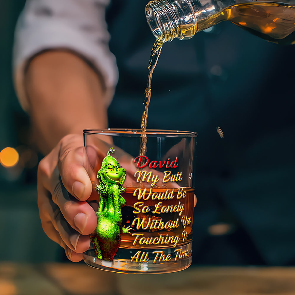 Green Monster Personalized 11oz Round Glass - Personalized Gifts For Drinking Lovers 03nalu181025-Homacus