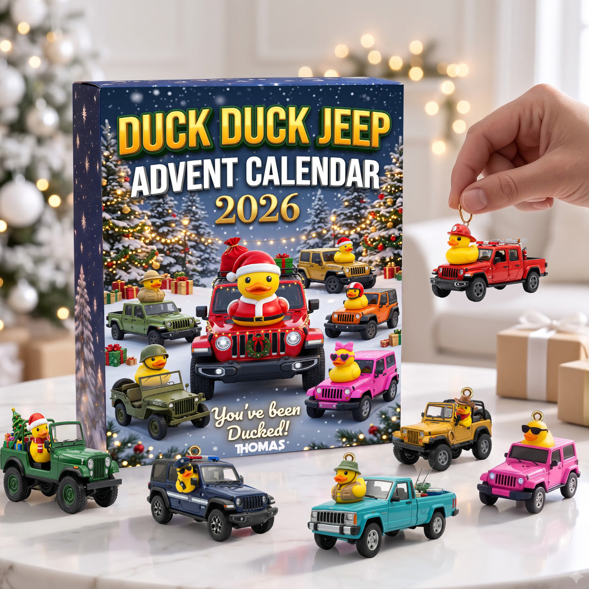 Duck Off Road Squad Blindbox - Personalized Gifts For Christmas Advent Calendar Blind Box 02NALU271026-Homacus