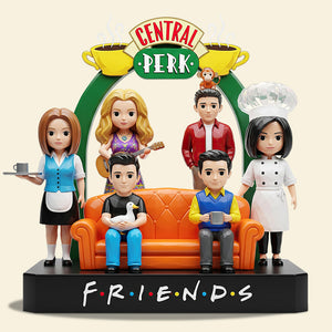 Friends Acrylic Plaque - Personalized Gifts For Besties 06NADT280525-Homacus