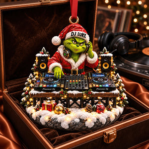 DJ Christmas Ornament - Personalized Gifts For Christmas 08nadt131026-Homacus