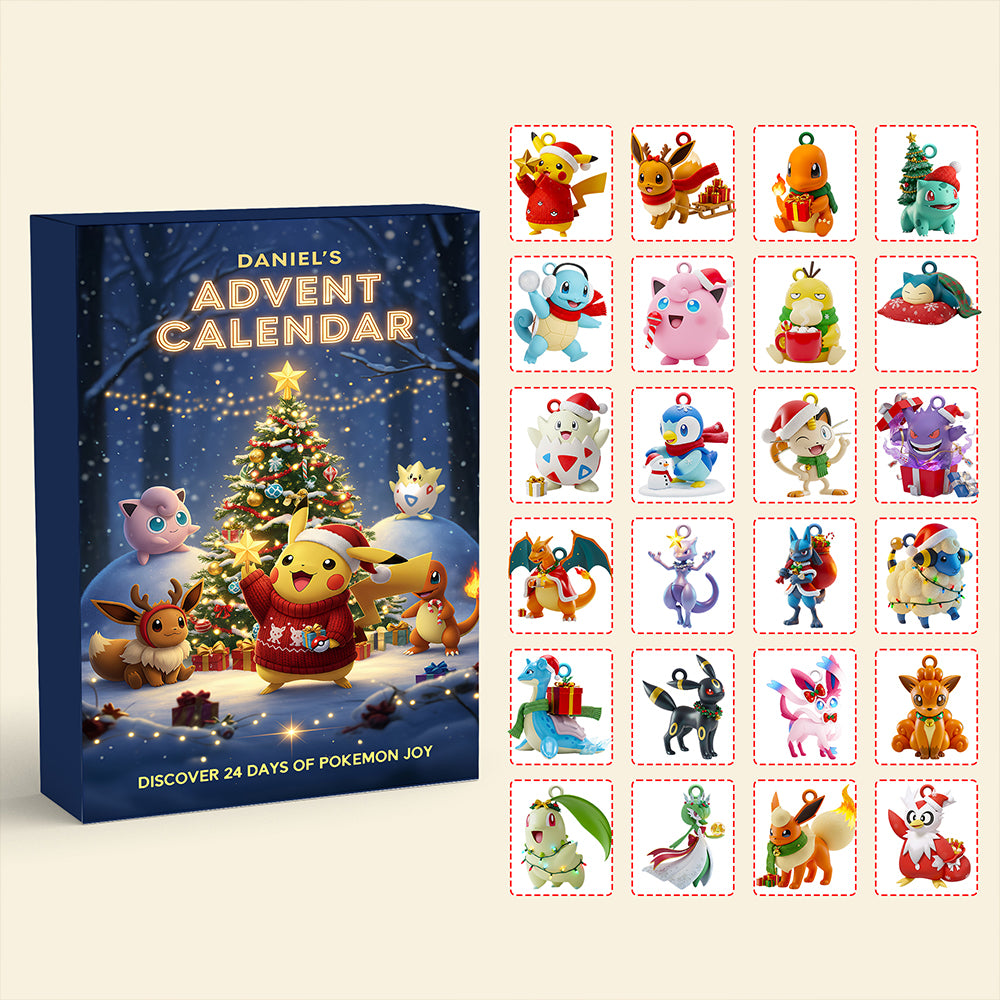 Holiday Fun Advent Calendar Blind Box Personalized Christmas Gifts 02PGDT301025-Homacus