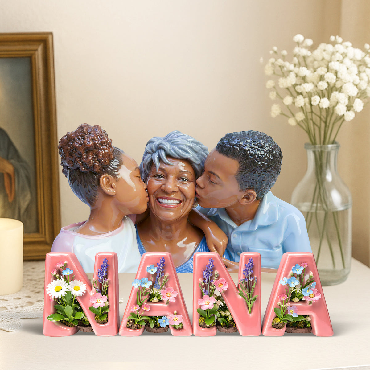 Love Acrylic Plaque - Custom Photo Gifts For Mother and Grandma 03huqn130226-Homacus