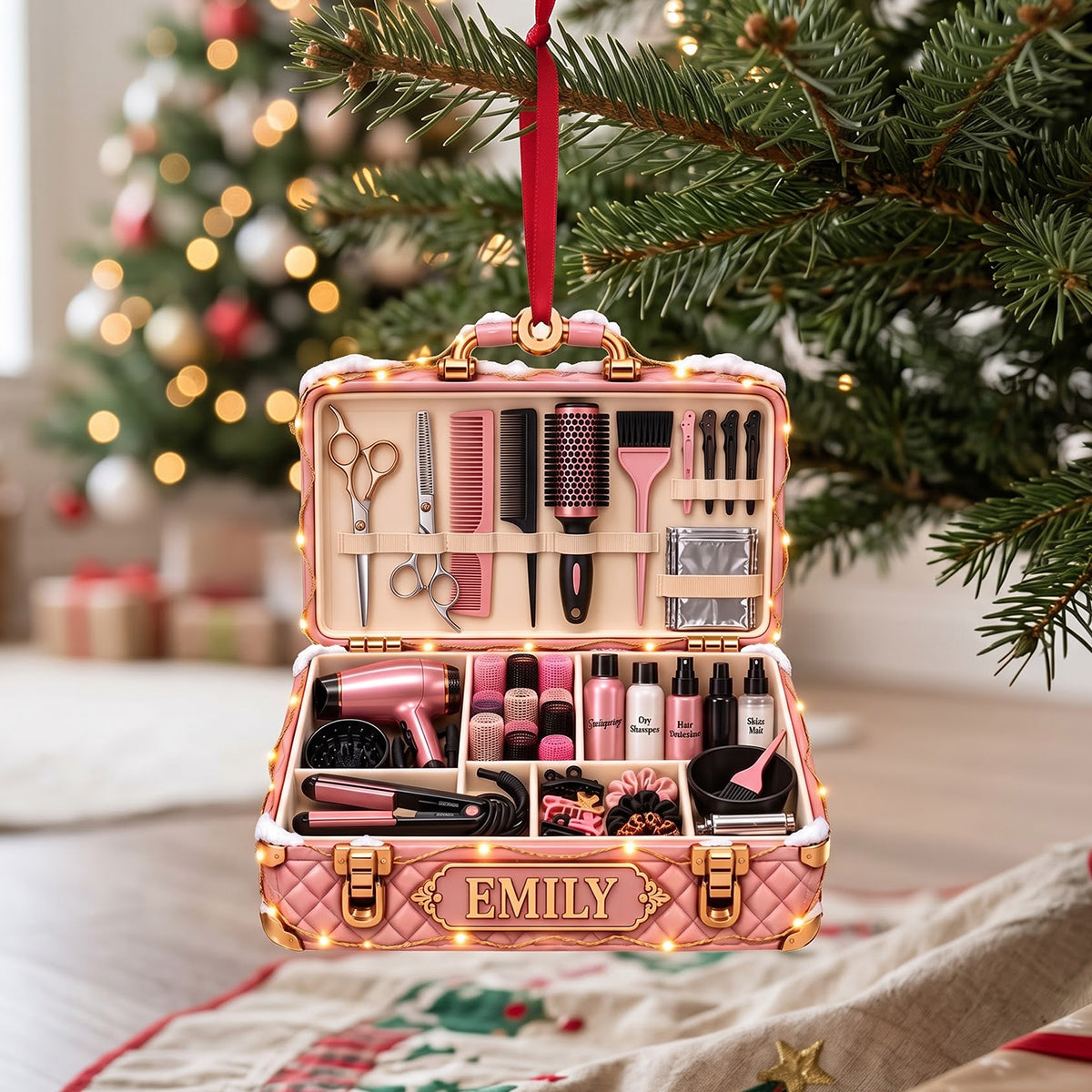 Hairstylist Christmas Ornament - Personalized Gifts for Christmas 09tttn081026-Homacus