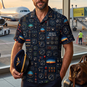 Six Packs of Pilots Hawaiian Shirt - Personalized Gifts For Pilots 02hutn170726-Homacus