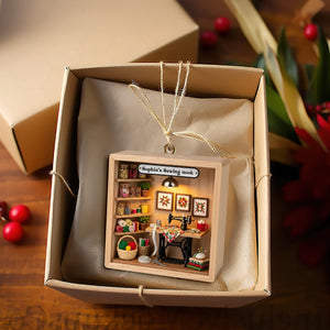 Cozy Sewing Nook Acrylic Ornament - Personalized Gift For Sewing Lovers 09PGLU281025-Homacus