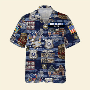 Police Pride Hawaiian Shirt – Personalized Gifts For Police 03huqn190625-Homacus