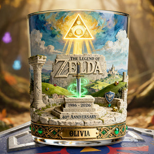 Fantasy Adventure Round Glass - Personalized Anniversary Gifts 03kita140326-Homacus