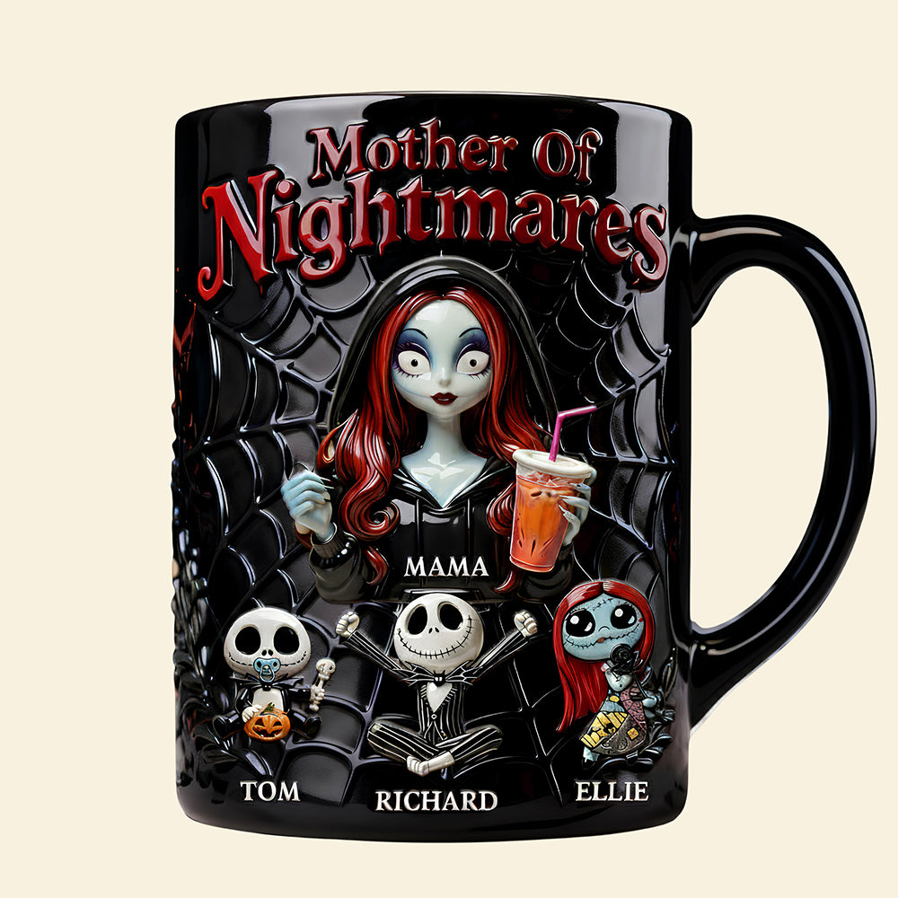 Spooky Coffee Accent Mug - Personalized Gifts For Mother 05nadt100226-Homacus