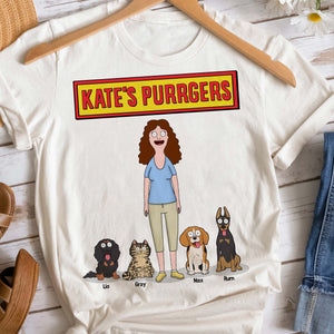 Dogs And Cats Mom Shirt Personalized Gifts For Pet Lovers 04qhtn010425hg-Homacus