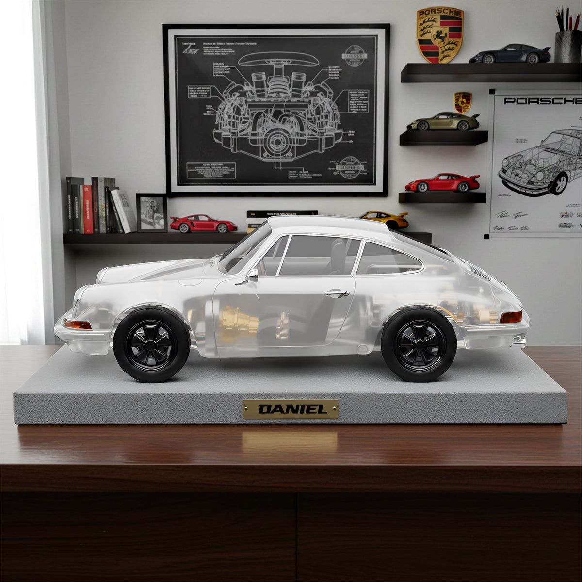 Sport Car Anatomy Acrylic Plaque - Personalized Gifts For Car Lovers 01KILU271125-Homacus