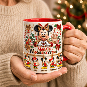 Grandma's Favorite Mouse Accent Mug - Personalized Gifts For Grandma 01nadh081026-Homacus