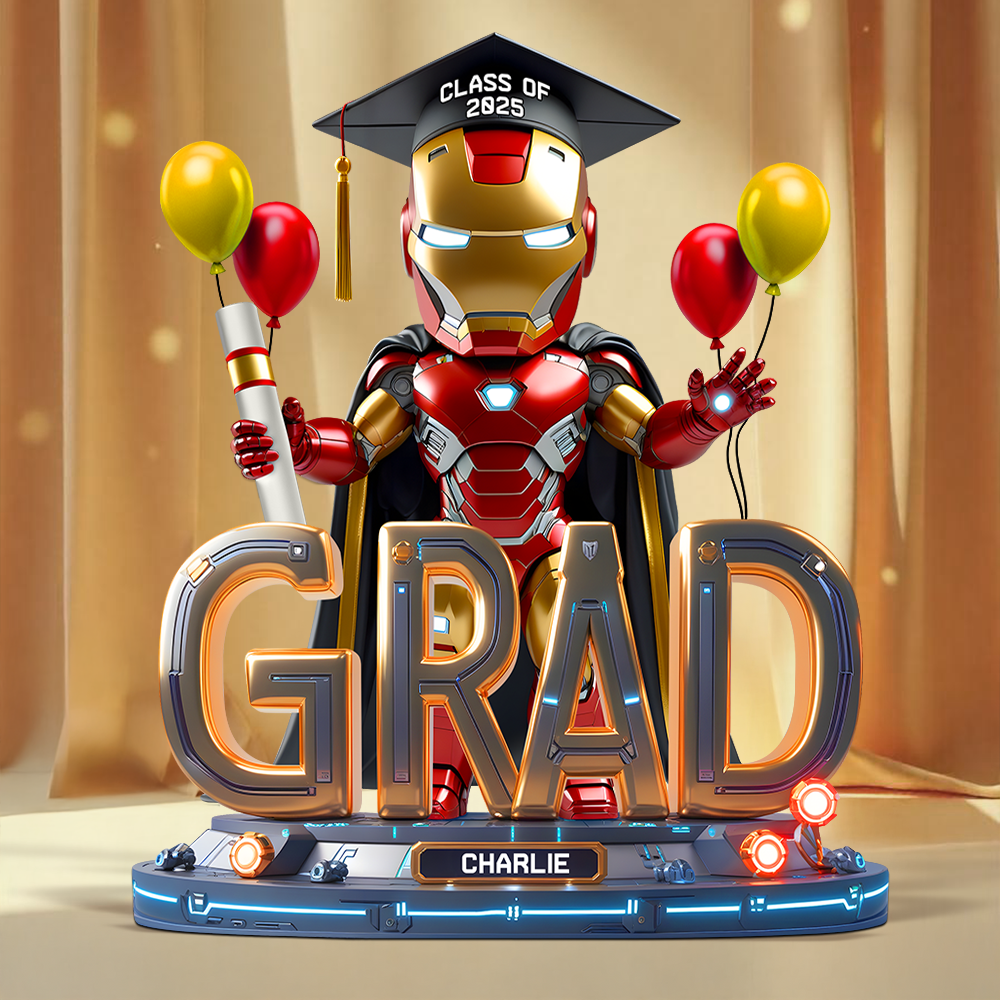 Iron Graduation Plaque - Personalized Gifts For Graduates 01napu150525-Homacus