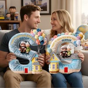 Forever Side By Side Couple Pillow - Personalized Gifts For Couples 02OHLU131225-Homacus