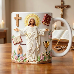 Faith In Christ Coffee Mug - Personalized Gift For Christian 05NATN311225-Homacus
