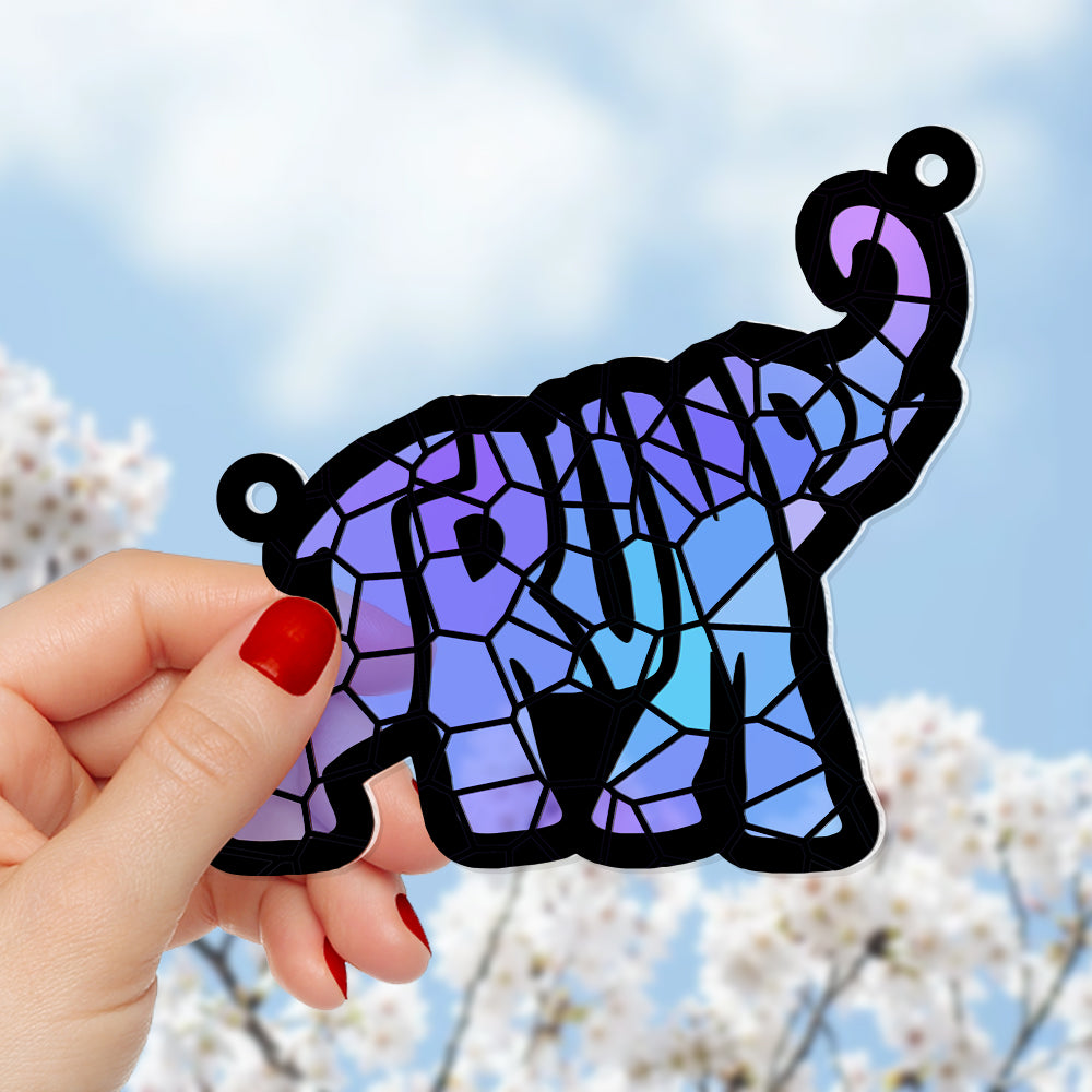 Personalized Gifts For Family Suncatcher Ornament 02ACDT180724-Homacus