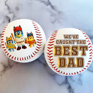 Baseball Dad Baseball - Personalized Gift For Dad 01OHLU090525-Homacus