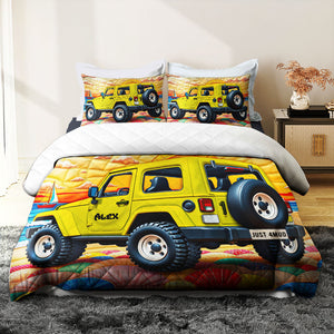 Personalized Gifts For Off Road Lovers Quilt Bedding Set 011HUMH060225-Homacus