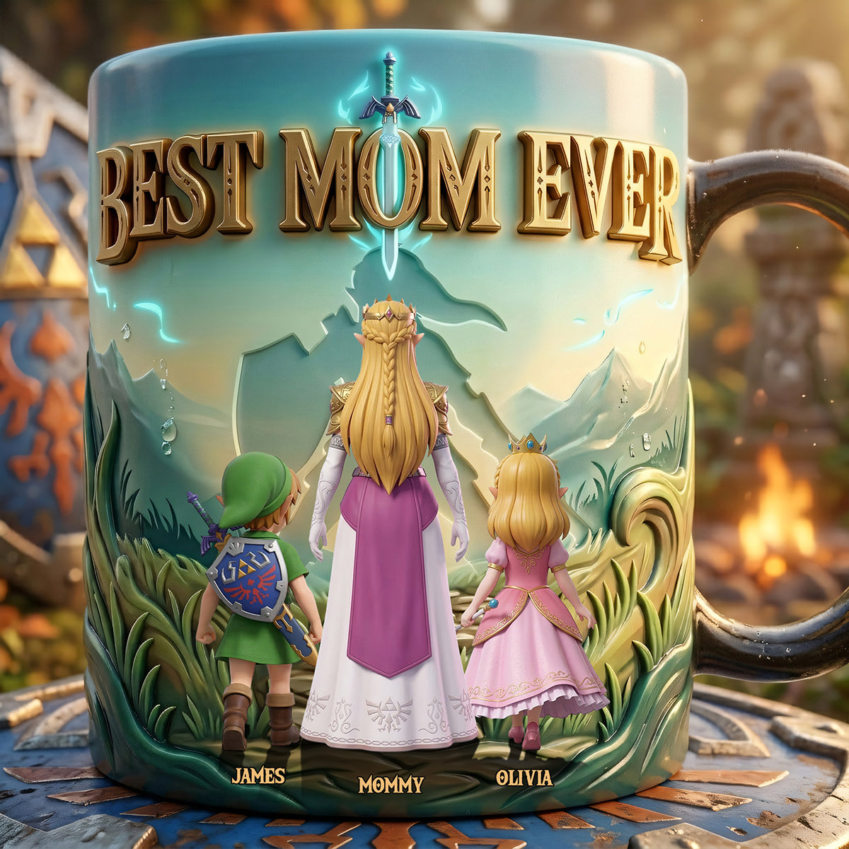 Best Mom Magic Coffee Mug - Personalized Gifts For Mother's Day 02nata080426-Homacus